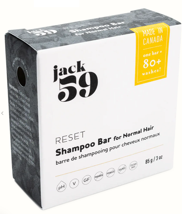 Jack59 RESET Shampoo Bar for normal hair