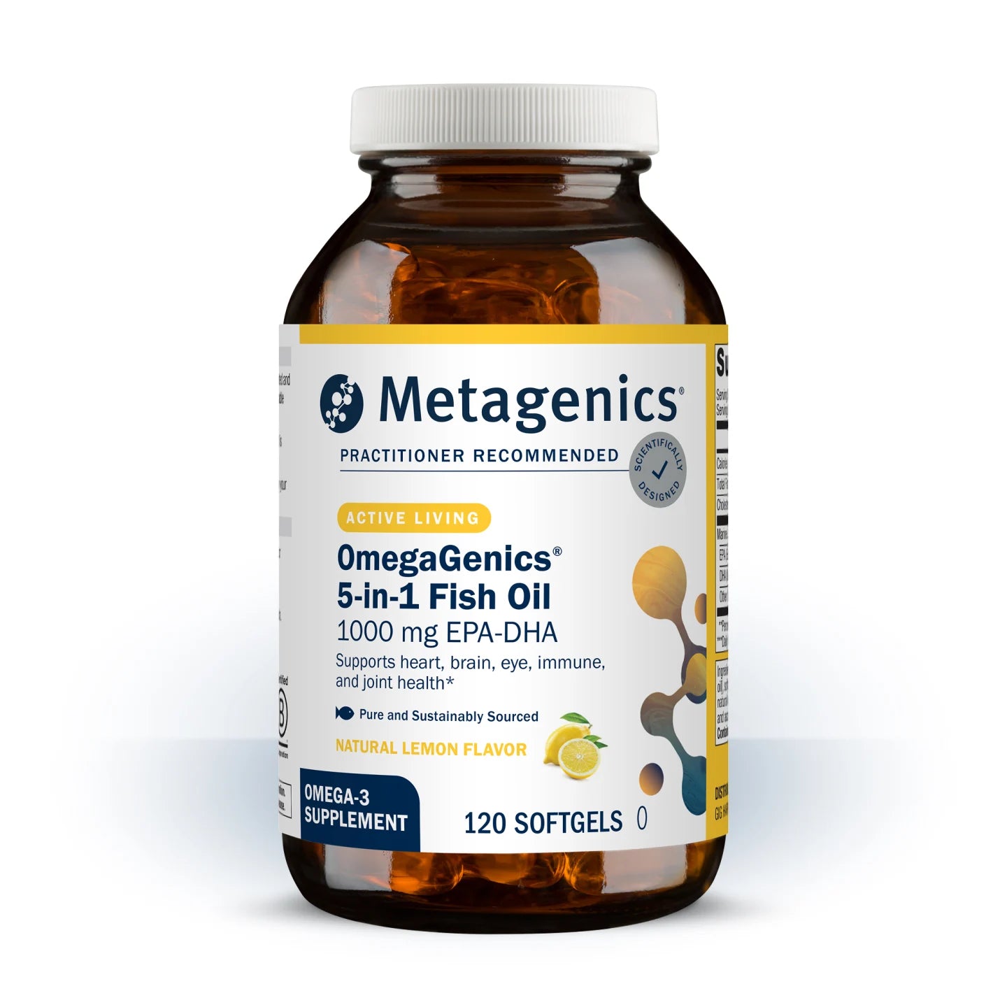 Metagenics OmegaGenicsFish Oil EPA-DHA 1000 mg 120Capsules