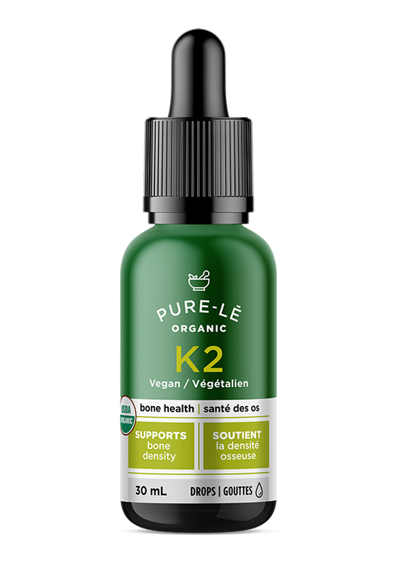 Pure-l? Pure-l? Organic Vegan Vitamin K2 Drops Container Size: 30 mL Each