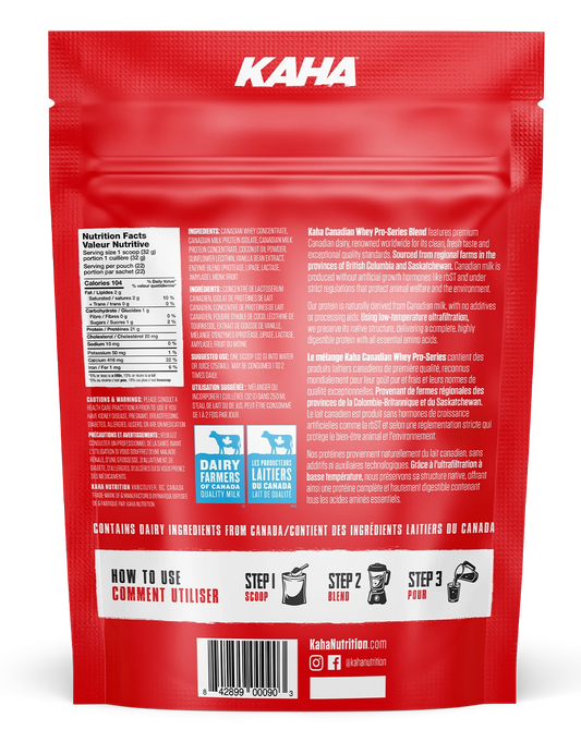Kaha Nutrition Kaha Canadian Whey Vanilla 720g