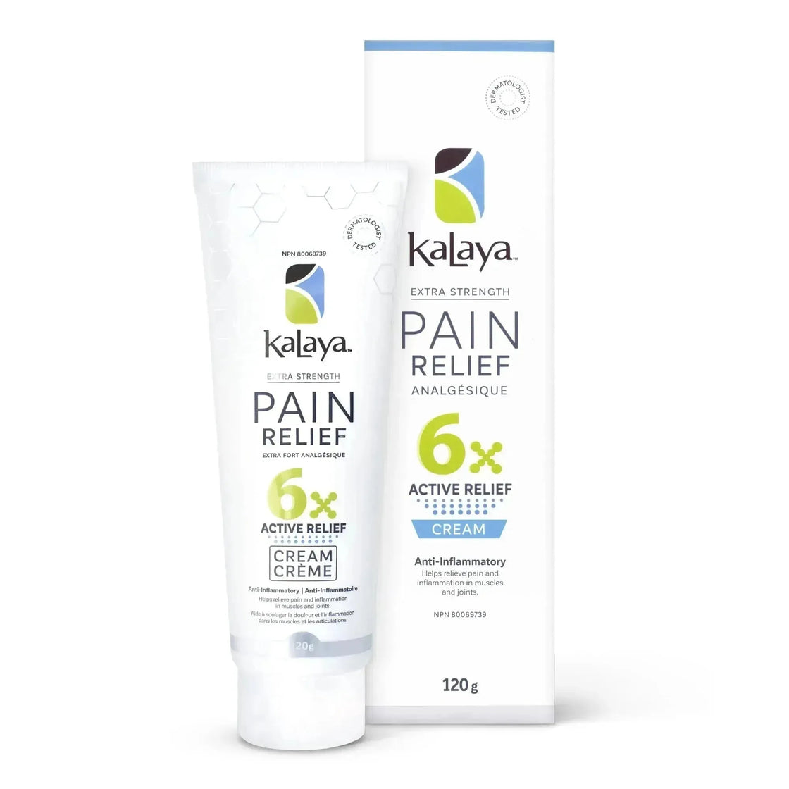 KaLaya Health & Wellness   6x Extra Strength Pain Relief Cream 120g