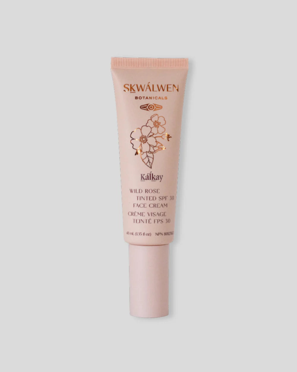 Skwálwen Botanicals - Kalkáy Wild Rose Tinted SPF 30 Face Cream