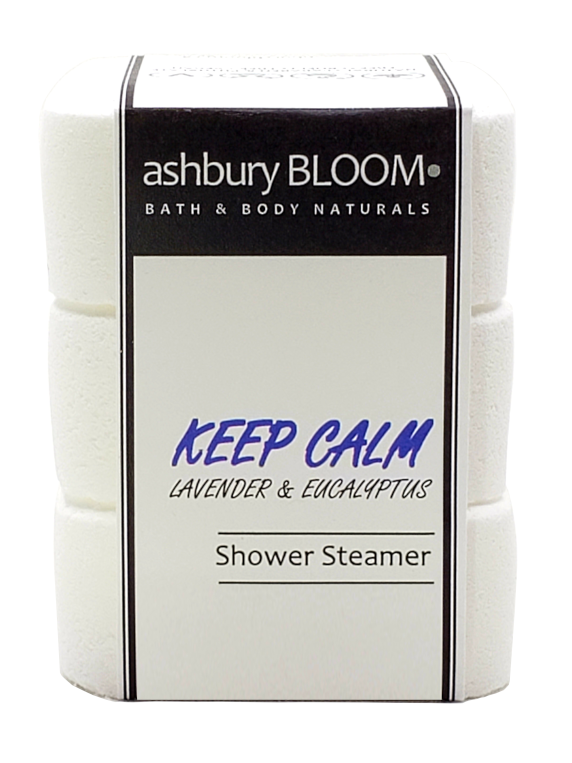 Ashbury Bloom Keep Calm Shower Steamers (3 Pack)