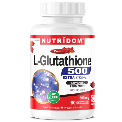 NUTRIDOM® L-Glutathione 500 Extra Strength 60 Vcaps