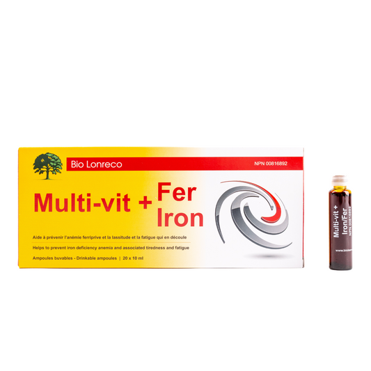 Bio Lonreco - Multi-Vitamin + Iron - 20x 10 ml