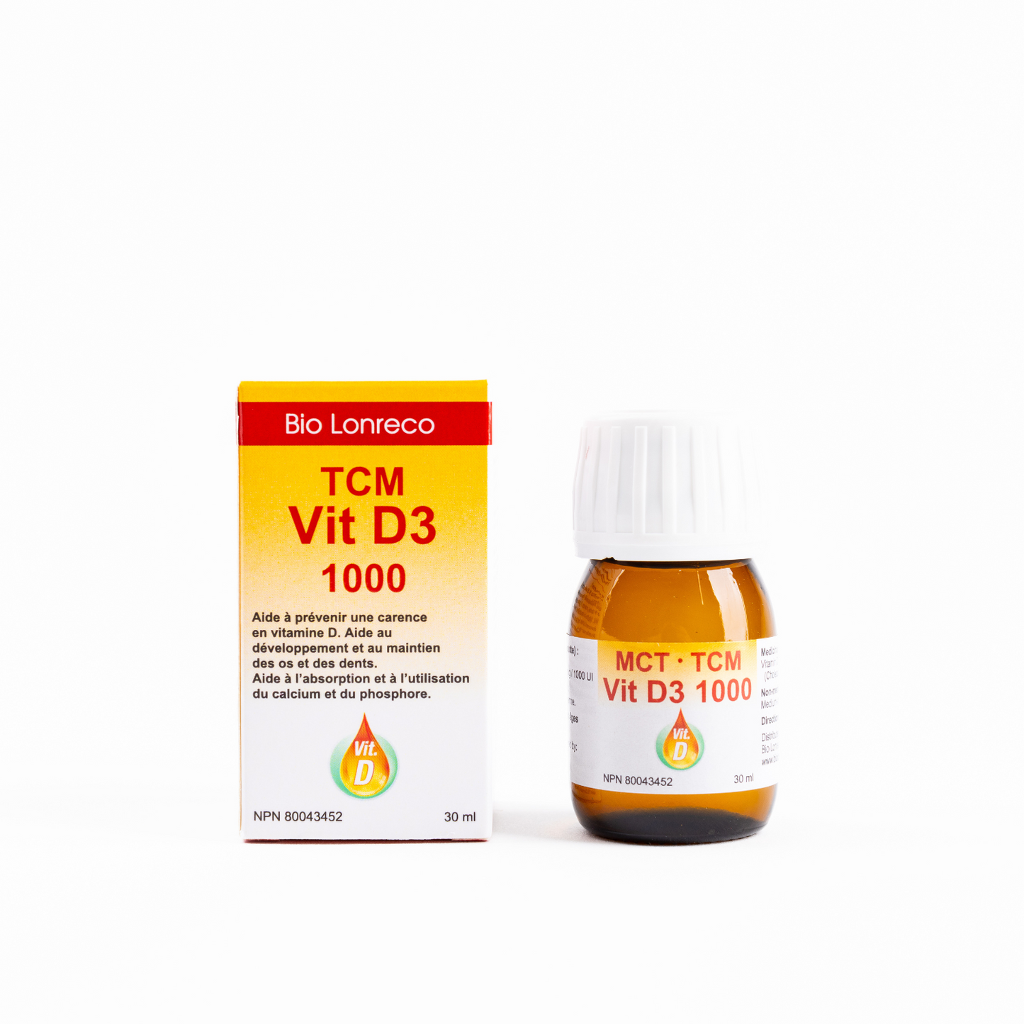 Bio Lonreco - Vitamin D MCT 1000 IU - 30 ml