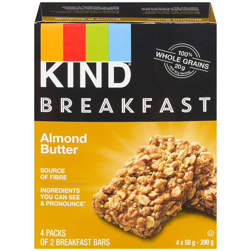 KIND SNACKS Almond Butter Breakfast Bar 4pk