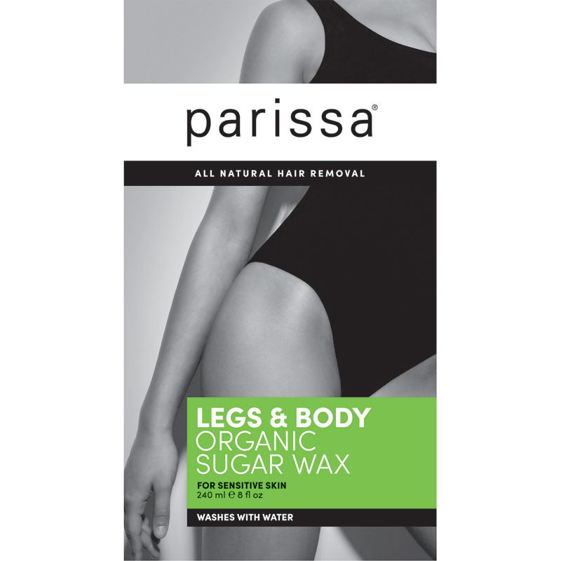 PARISSA ORGANIC SUGAR WAX LEG & BODY 240ML