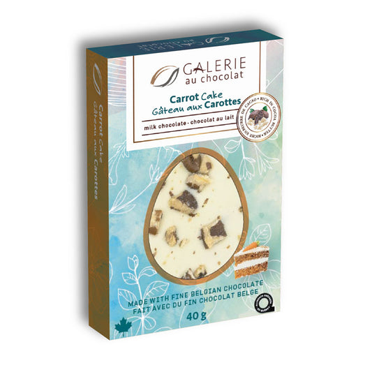 Galerie au Chocolat   East-Art Carrot Cake Choc Bark 12 x 40g