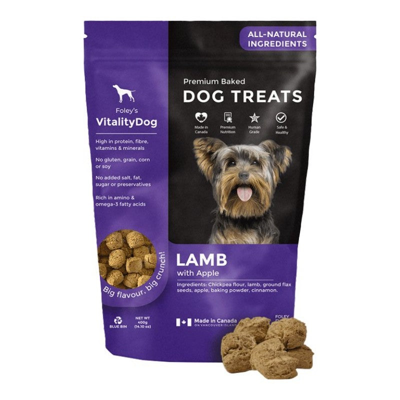 FOLEY DOG TREAT Lamb with Apple 400g