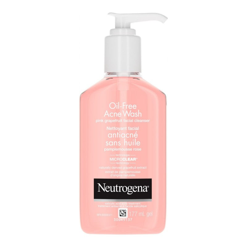 NEUTROGENA OIL FREE ACNE CLEANSER GRAPFRT LIQ177ML