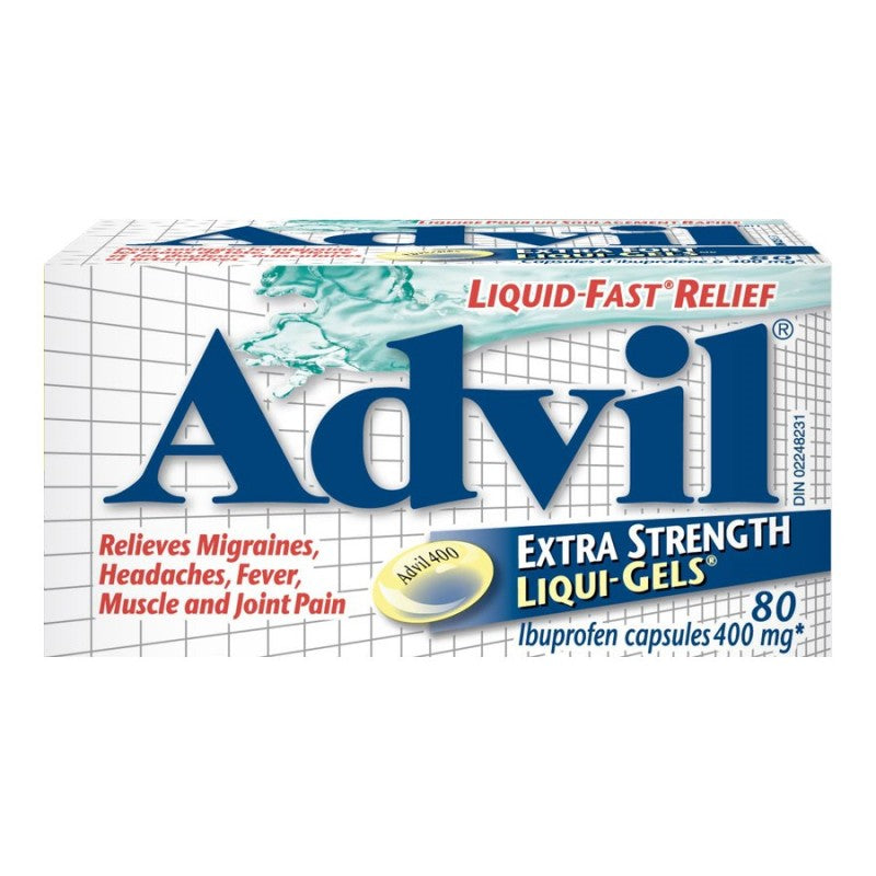 ADVIL XST LIQUI-GEL 80 CAPSULE