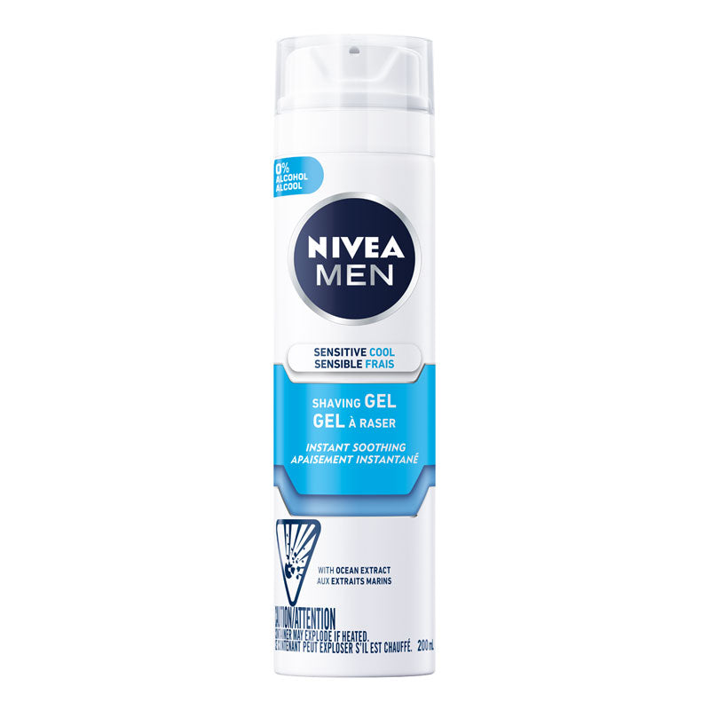 NIVEA MEN SHAVING GEL COOLING SENSITIVE 198G