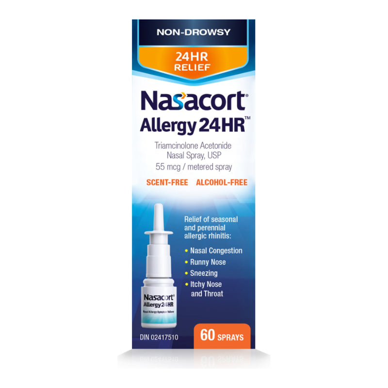 Nasacort Allergy 24 Hour 55 mcg/Metered Spray 60 Sprays