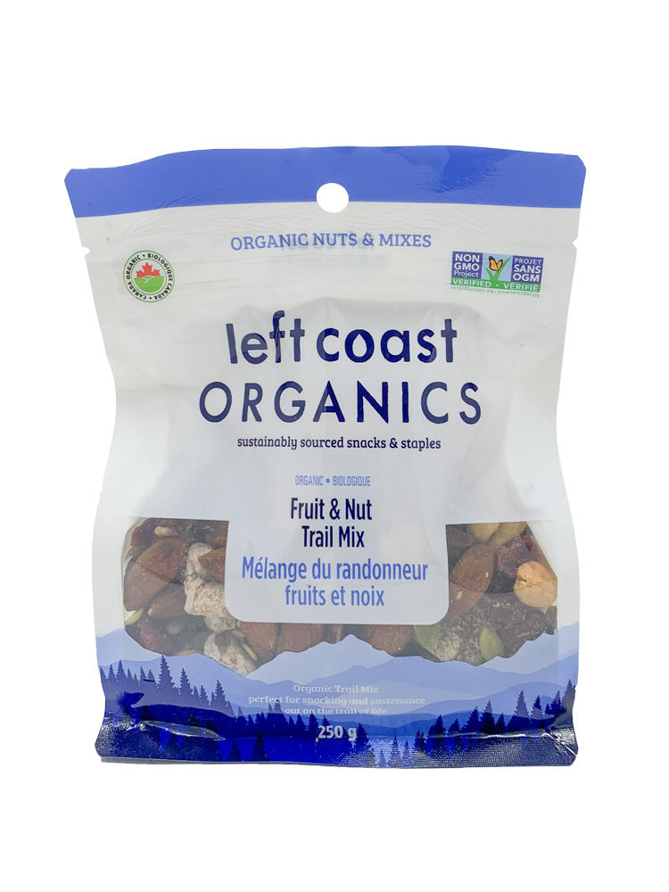 LEFT COAST Organic Fruit & Nut Trail Mix 250g