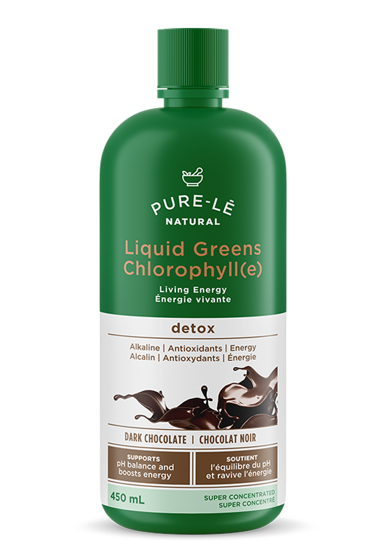 Pure-l? Pure-l? Natural Liquid Greens Flavour: Dark Chocolate
Container Size: 450 mL Each