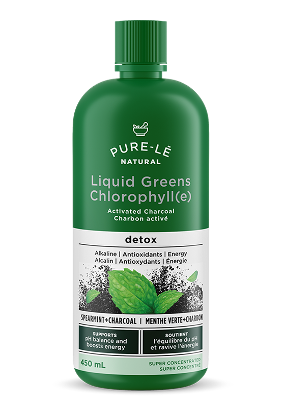 Pure-l? Pure-l? Natural Liquid Greens Flavour: Activated Charcoal Mint
Container Size: 450 mL Each