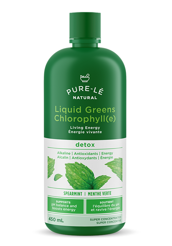 Pure-l? Pure-l? Organic Liquid Greens Flavour: Spearmint
Container Size: 450 mL Each