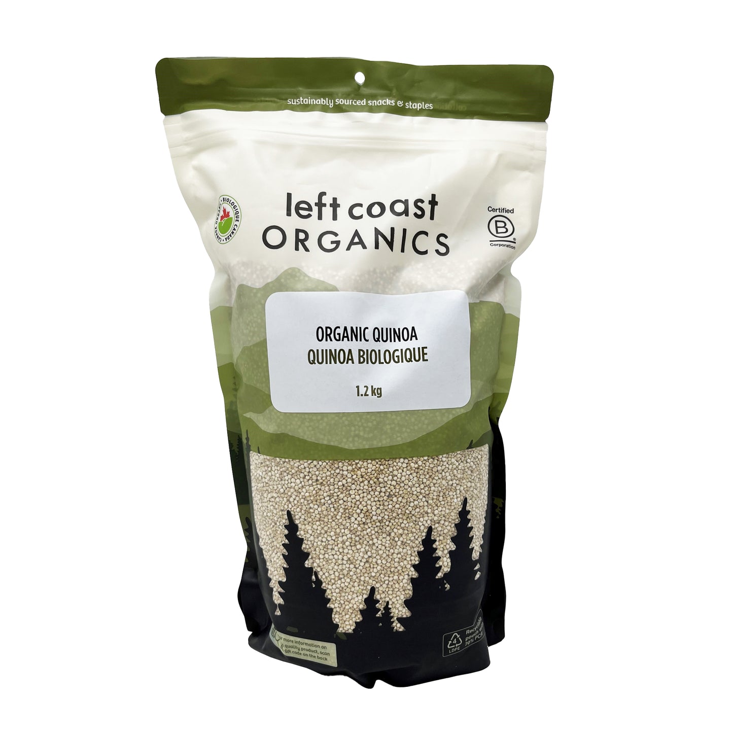 LEFT COAST Organic Quinoa 1.2kg