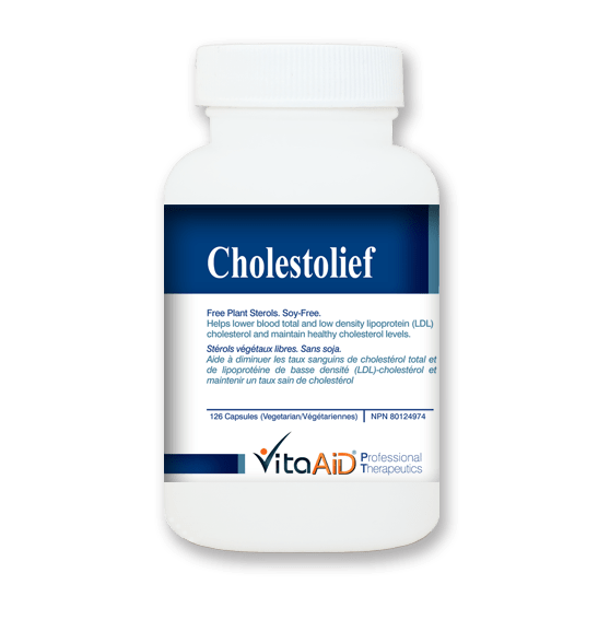 VitaAid Cholestolief (Support Healthy Cholesterol Levels) New! 126v