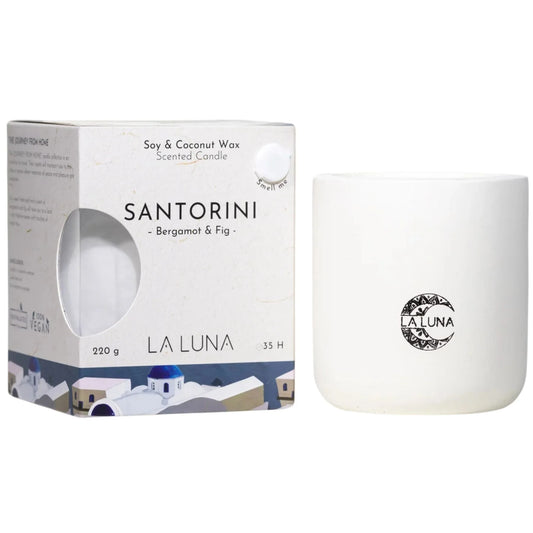 LA LUNA       Santorini Bergamot Fig Candle 56g