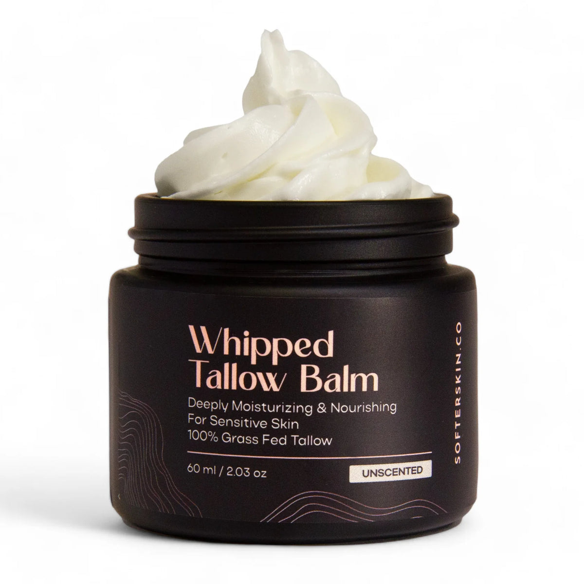 SofterSkin Tallow - Whipped Tallow Balm Unscented 120 mL