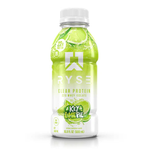 RYSE Supplements Ryse Clear Whey RTD Flavour: Key Lime Pie
Container Size: 500 mL Pack of 12