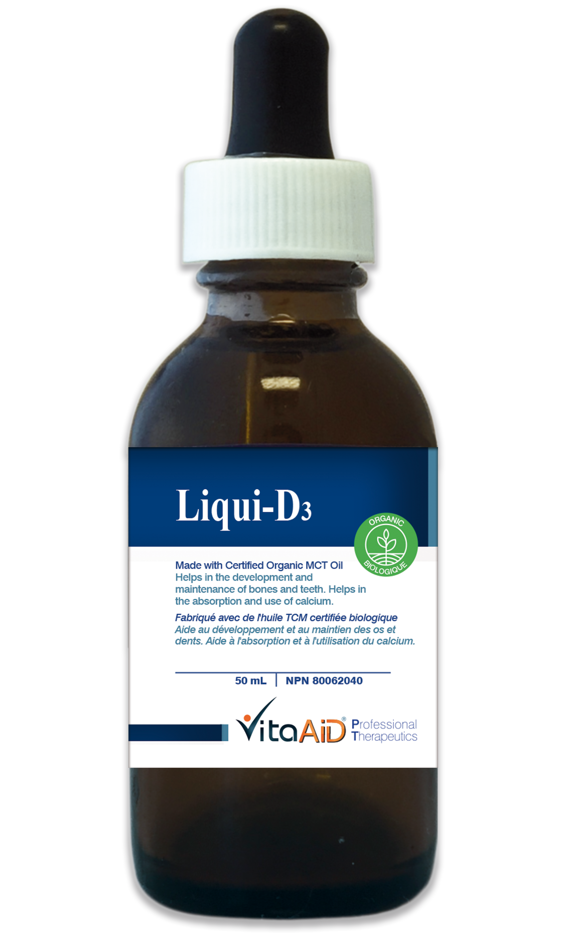 VitaAid Liqui-D3 (1000IU/drop ; 2100 Servings/Bottle) 50ml