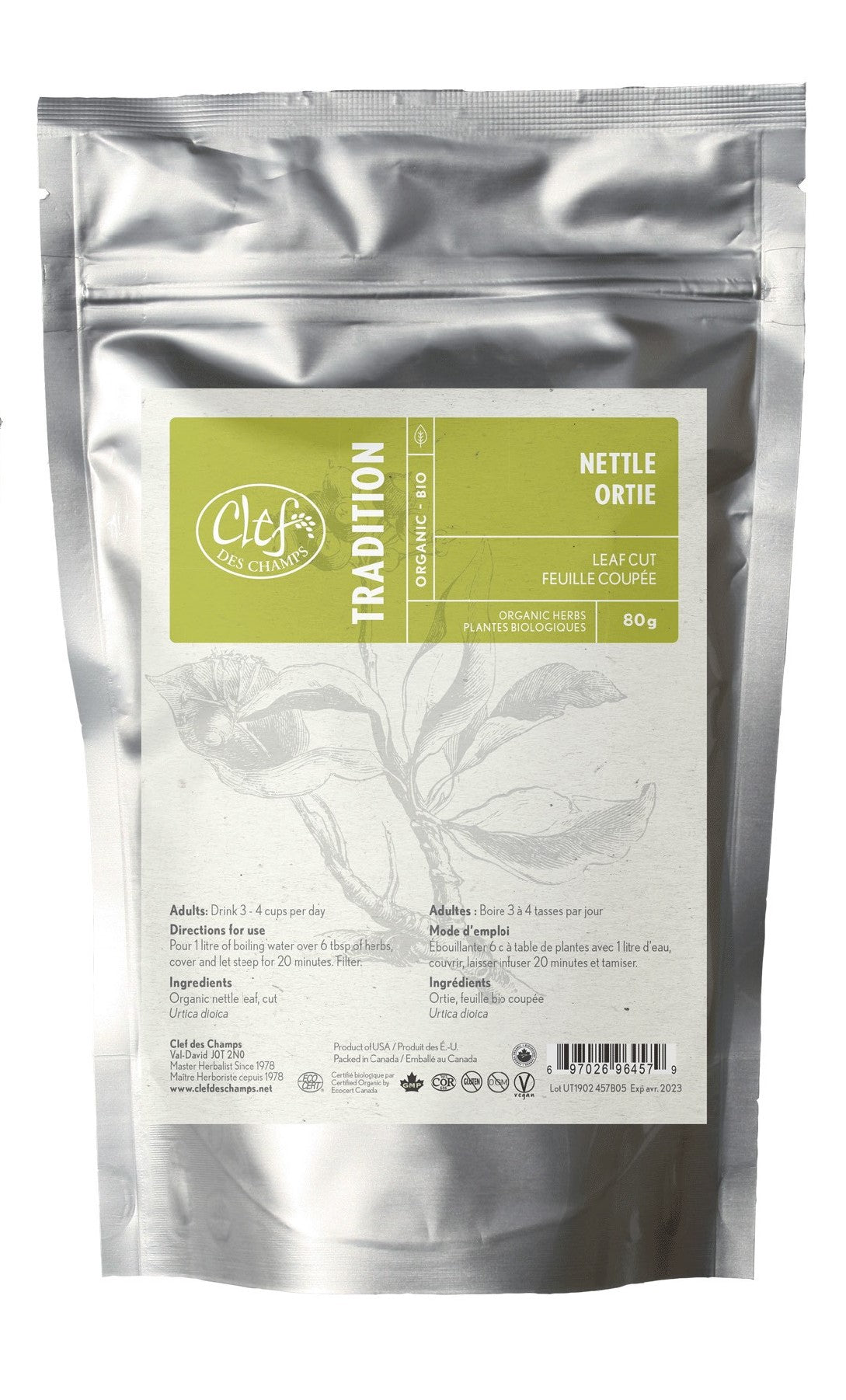 NETTLE organic Loose Tea 80 GR
