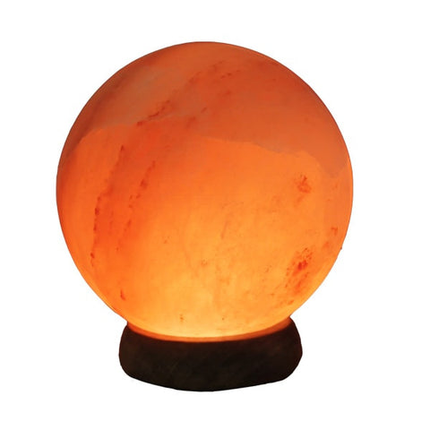 Himalayan Crystal Salt_Sphere Shape - Himalayan Salt Lamp_6"