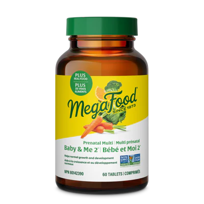 MegaFood - Baby & Me 2 - 60 tabs