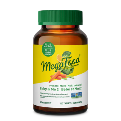 MegaFood - Baby & Me 2 - 120 tabs