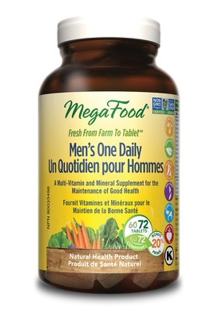 MegaFood_Men's One Daily_72 tabs