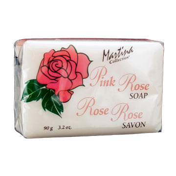 AXEL KRAFT-SLEEVE, PINK ROSE BAR SOAP 90G