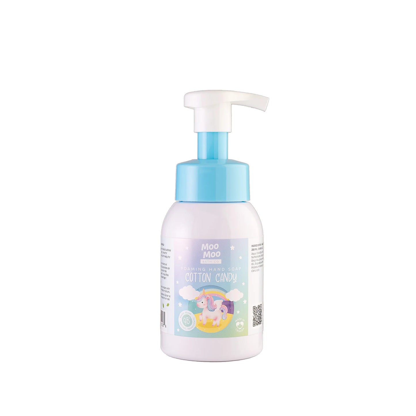 Moo Moo Bath Co Hand Soap Cotton Candy 250ml