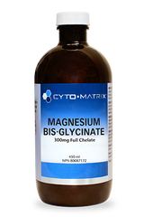 Cyto-Matrix - Magnesium Bis-Glycinate - 300mg Full Chelate Liquid - 450 ml