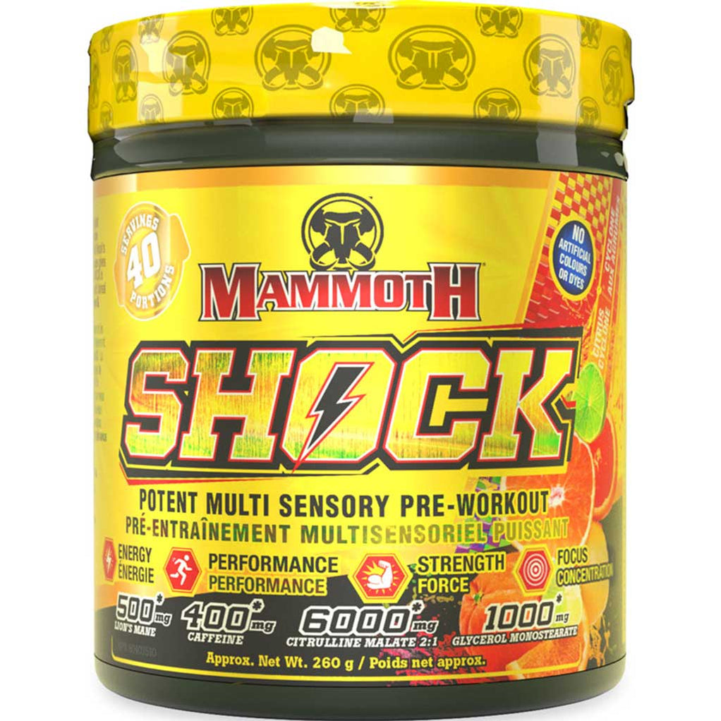 Mammoth Mammoth Shock, Citrus Cyclone, 40 serve
