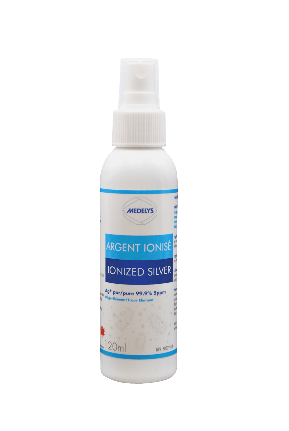 Medelys - Ionised silver - 120 ml