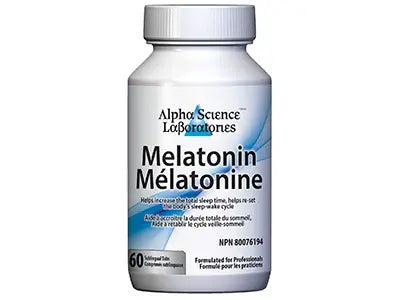 Alpha Science Laboratories_Melatonin - 60 sublingual tabs