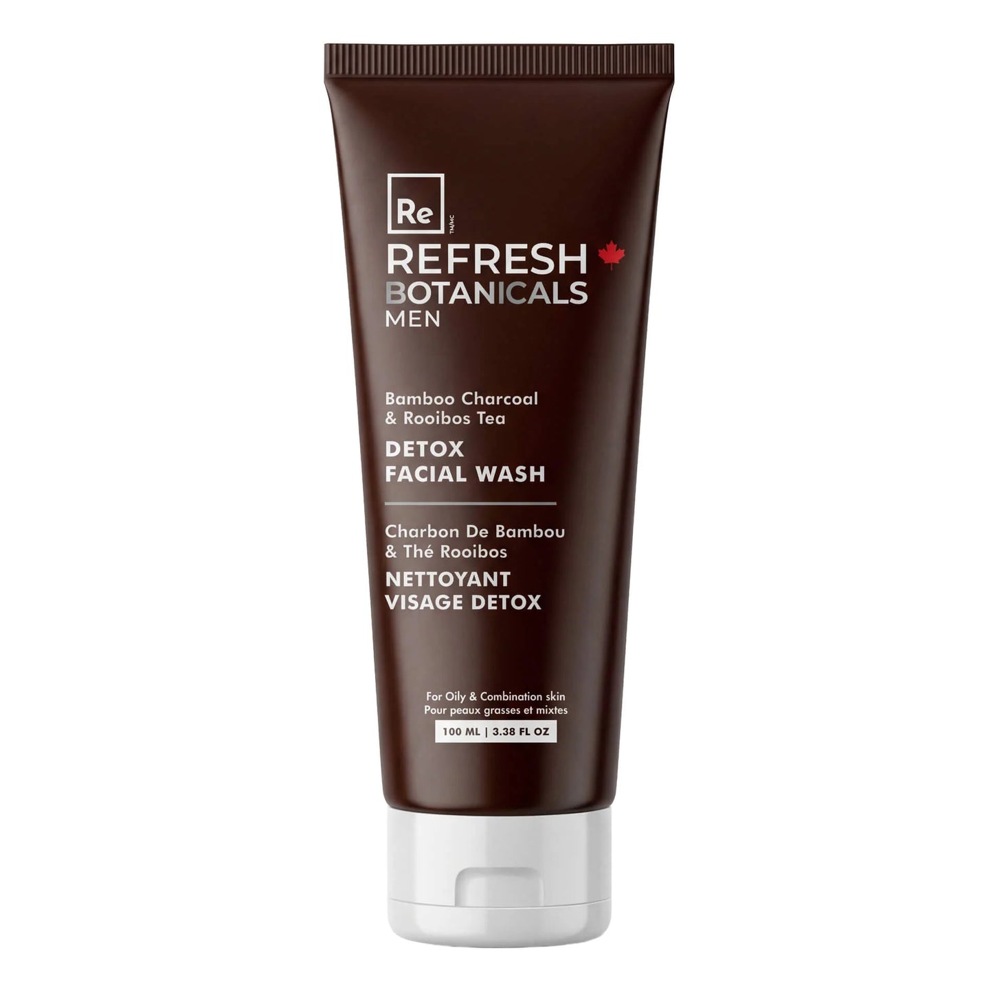 REFRESH BOTANICALS Men Detox Facial Wash, 100ml
