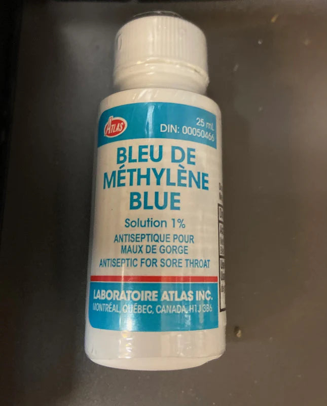 Methylene Blue 2% - 25ml - Atlas *on backorder*