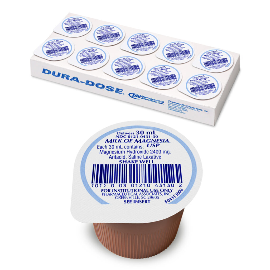 MILK OF MAGNESIA 8% UD 30ML ATL SUSPENSION pack of 24