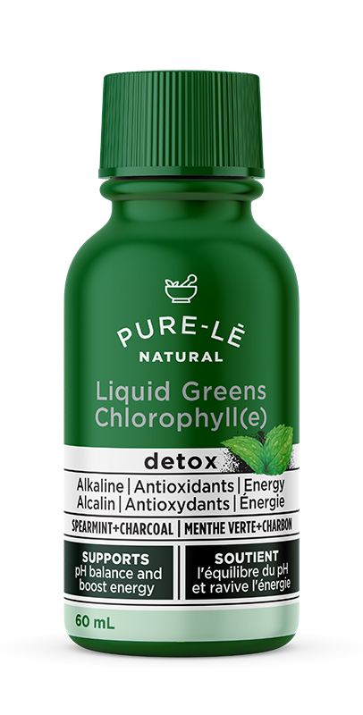 Pure-l? Pure-l? Natural Liquid Greens Flavour: Charcoal Mint
Container Size: 60 mL Pack of 12