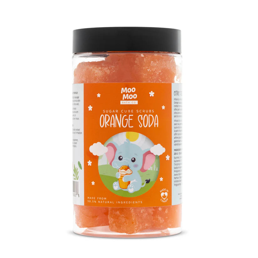 Moo Moo Bath Co Sugar Srubs Orange Soda 250g