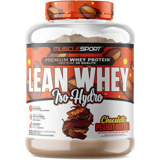 MUSCLE SPORT LEAN WHEY CHOCOLATE PEANUT BUTTER 5lbs