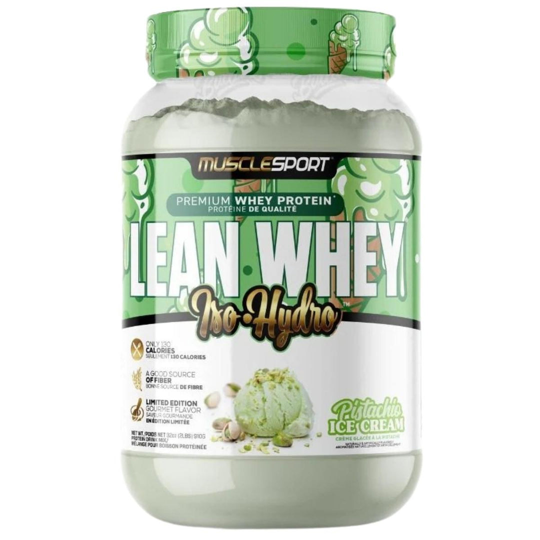 MUSCLE SPORT LEAN WHEY PISTACHIO ICE CREAM 2lbs