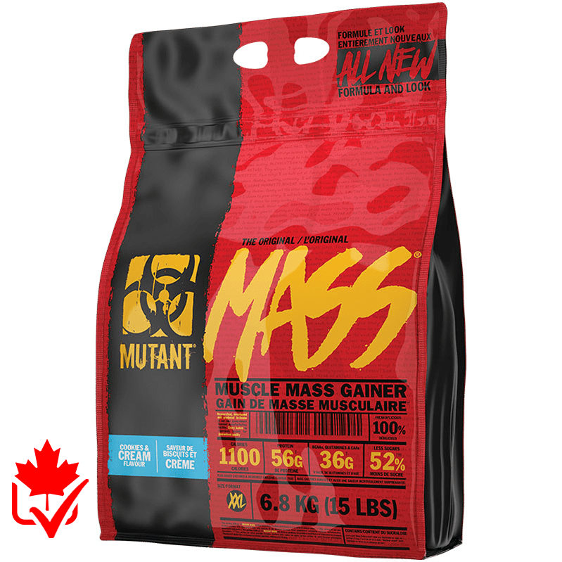 MUTANT MUTANT® MASS® Cookies and Cream 6.8 kg (15 lbs)