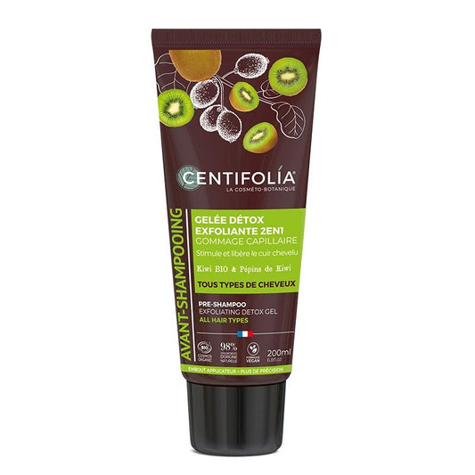 Centifolia  - Pre-shampoo exfoliating detox gel 2-in-1 - 200 mL
