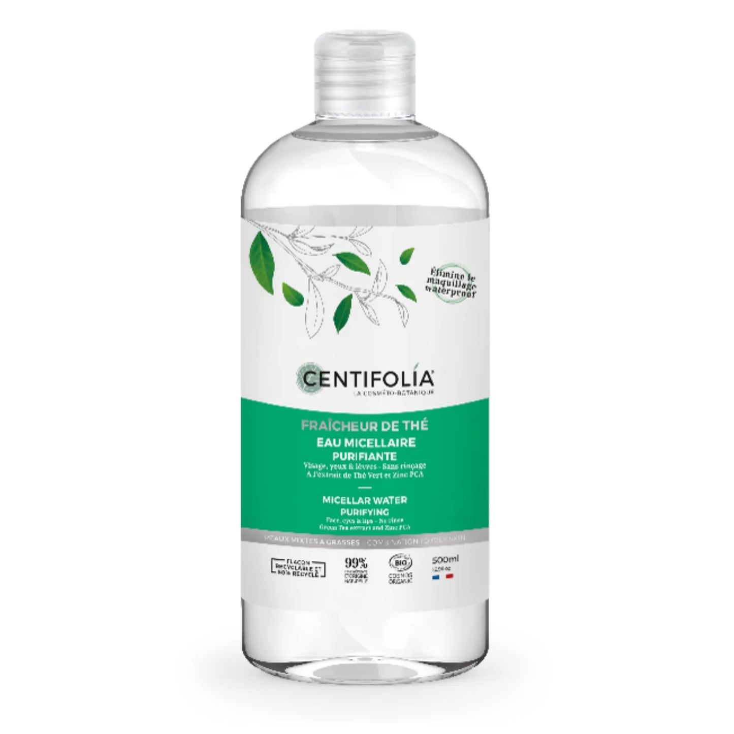 Centifolia - Micellar Water - Fraicheur de thé - 500 mL