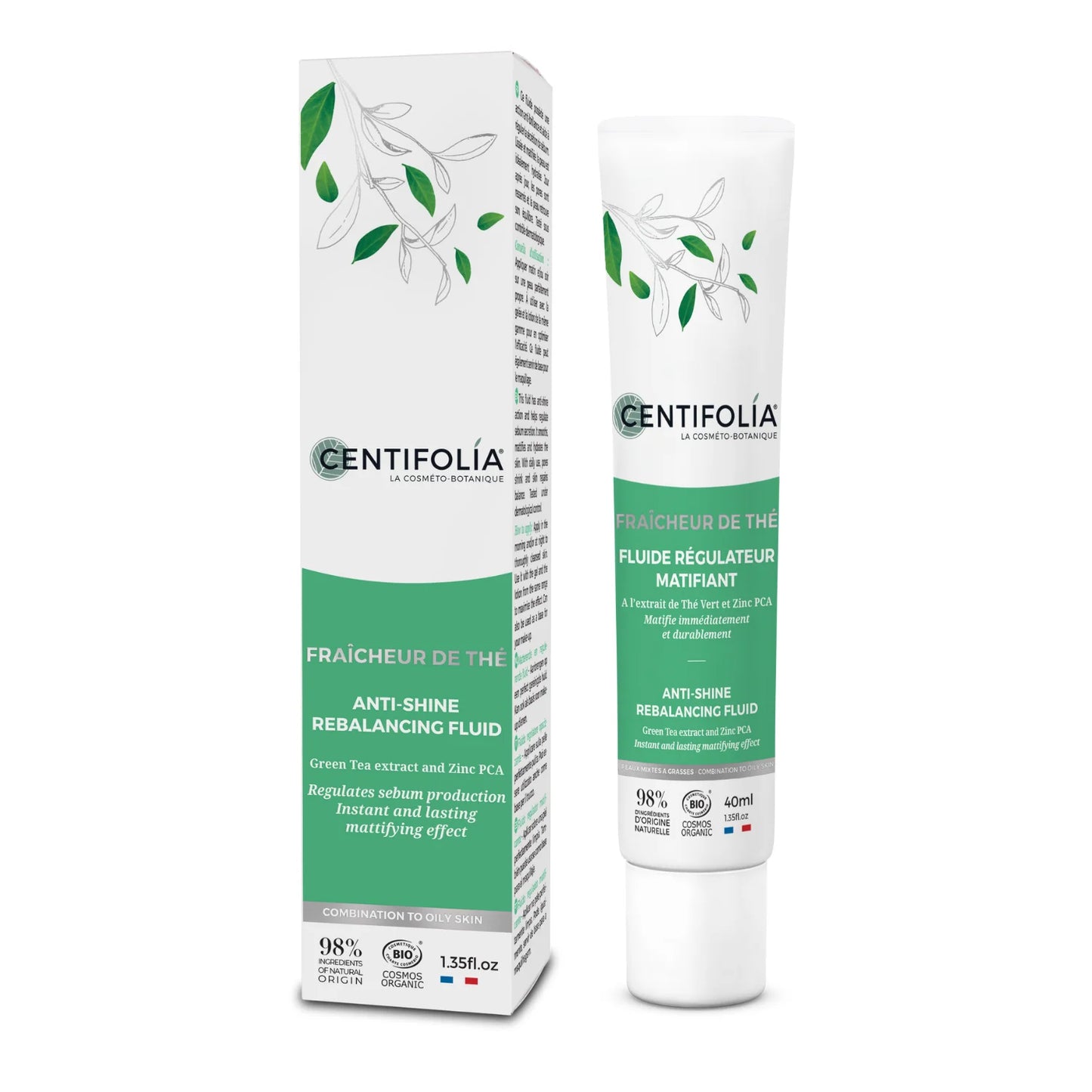 Centifolia - Anti-shine Rebalancing Lotion - 40 mL